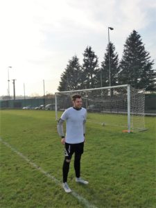 Il portiere del Ballabio Davide Paroli