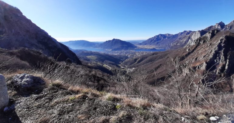 Panorama dalla strada per Morterone 1